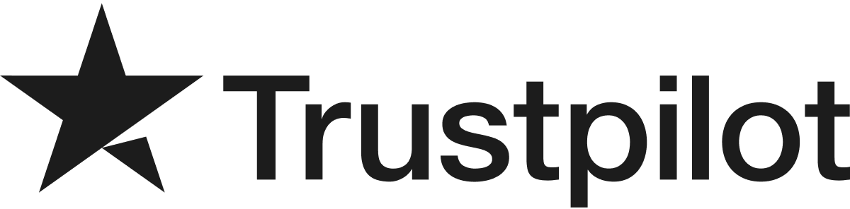 Trustpilot logo in monochrome.