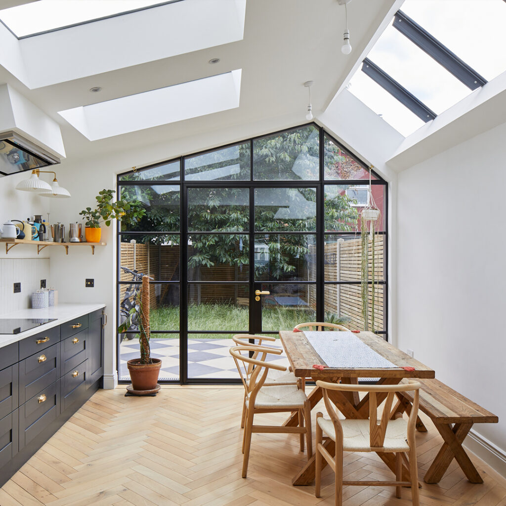 Rear extension and interior renovation in Woodend Road, London, designed by My/Architect